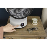 Meaco Sefte 10 Tischventilator weiß/schwarz