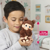Moose Toys Little Live Pets - My Baby Monkey Minis Brown Cherri, Kuscheltier 