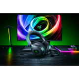 Razer Kraken V4 X Sensa HD Haptics, Gaming-Headset schwarz, Razer Chroma RGB