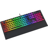 SPC Gear GK650K Omnis, Gaming-Tastatur schwarz/transparent, DE-Layout, Kailh RGB Red, Pudding Edition
