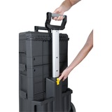 Stanley Rollende Werkstatt 3-in-1, Werkzeugwagen schwarz/gelb, mit Trolley-Griff