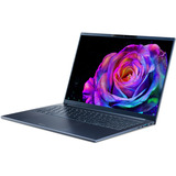 Acer Swift GO 16 AI OLED (SFG16-A71-R505), Notebook blau, AMD Ryzen AI 9 465, AMD Radeon 880M, 16 GB LPDDR5X, 512 GB (512 GB SSD), Windows 11 Home