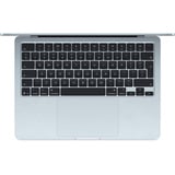 Apple MacBook Air 34,5 cm (13,6") 2025 CTO, Notebook hellblau, 16 GB, 512 GB (512 GB SSD), M4, MacOS, Spanisch