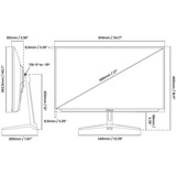 Arozzi Nova 27T2K180, Gaming-Monitor 68.6 cm (27 Zoll), schwarz, QHD, IPS, HDMI, DP, Lautsprecher, 180Hz Panel
