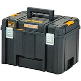 DeWALT TSTAK VI Tiefe Werkzeugbox, Werkzeugkiste schwarz