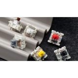 Keychron Gateron G Pro 3.0 Black Switch-Set, Tastenschalter schwarz/transparent, 110 Stück