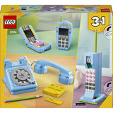 LEGO 31174 Creator 3-in-1 Retro-Telefon, Konstruktionsspielzeug 