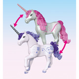 PLAYMOBIL 71843 Magic Unicorns: Sammeleinhorn Glückslavendel mit Fee, Konstruktionsspielzeug 