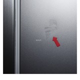 SAMSUNG RS6GCG853ES9EG, Side-by-Side edelstahl, AI Energy Mode, Twin Cooling+, Wassertank