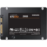 Samsung 870 EVO 250 GB, SSD SATA 6 Gb/s, 2,5", intern
