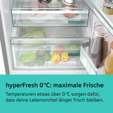 Siemens KG39NAIAU iQ500, Kühl-/Gefrierkombination edelstahl