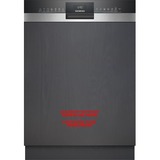 Siemens SN53HS01AE IQ300, Spülmaschine edelstahl (gebürstet)/schwarz, 60 cm, Home Connect