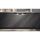 Siemens SN53HS01AE IQ300, Spülmaschine edelstahl (gebürstet)/schwarz, 60 cm, Home Connect