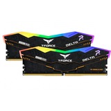 Team Group DIMM 32 GB DDR5-6000 (2x 16 GB) Dual-Kit, Arbeitsspeicher schwarz, FF5D532G6000HC38ADC01, Delta TUF RGB, INTEL XMP