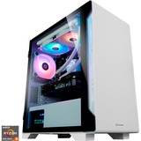 Thermaltake Pandia White, Gaming-PC weiß/transparent, Windows 11 Home 64-Bit