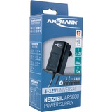 Ansmann APS 600, Netzteil schwarz, Universal-Netzteil