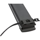 Brennenstuhl Premium-Line Comfort Switch Plus Steckdosenleiste 6-fach, 2x permanent schwarz/hellgrau, 3 Meter Kabel, mit Hand-/Fußschalter