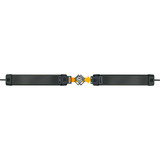 Brennenstuhl Premium-Line Comfort Switch Plus Steckdosenleiste 6-fach, 2x permanent schwarz/hellgrau, 3 Meter Kabel, mit Hand-/Fußschalter
