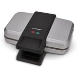 Cloer XXL-Sandwichmaker 6259 silber/schwarz