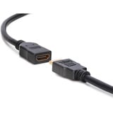 Digitus HDMI High Speed mit Ethernet Verlängerungskabel schwarz, 2 Meter