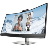 HP E34m G4, LED-Monitor 86 cm (34 Zoll), schwarz/silber, VA, WQHD, USB-C, Webcam
