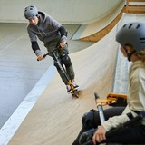 HUDORA Biomechanisches Protektoren Set Pro schwarz, Größe M