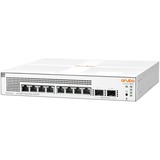 Hewlett Packard Enterprise Networking Instant On Switch 8 Anschlüsse Gigabit CL4 PoE 2 Anschlüsse SFP 124 W 1930 
