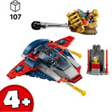 LEGO 76319 Marvel Super Heroes Captain America vs. Thanos, Konstruktionsspielzeug 