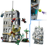 LEGO 76350 Marvel Super Heroes Großer Showdown: Spider-Man vs. Hulk, Konstruktionsspielzeug 