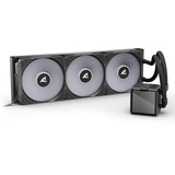 Sharkoon S100 ARGB, Wasserkühlung schwarz