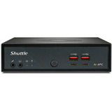 Shuttle XPC slim DN11H9, Barebone schwarz, ohne Betriebssystem
