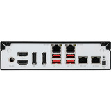 Shuttle XPC slim DN11H9, Barebone schwarz, ohne Betriebssystem