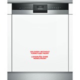 Siemens SN55ZS03AE iQ500, Spülmaschine edelstahl/schwarz, Home Connect