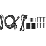 Thermaltake Riing Trio 12 RGB Radiator Fan White TT Premium Edition, Gehäuselüfter weiß, 3er Pack inkl. Controller, 120 mm