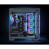 Thermaltake Riing Trio 12 RGB Radiator Fan White TT Premium Edition, Gehäuselüfter weiß, 3er Pack inkl. Controller, 120 mm