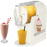 Unold 2-in1 Slushi und Softeismaschine Sofia  creme, für 1.500ml Slush oder Softeis, 150 Watt Kompressor