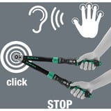 Wera Drehmomentschlüssel mit Durchsteckvierkant Click-Torque Lock C 3 R/L schwarz/grün, Abtrieb 1/2", 40 bis 200 Nm
