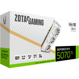 ZOTAC GeForce RTX 5070 Ti SOLID CORE OC White Edition, Grafikkarte DLSS 5, 3x DisplayPort, 1x HDMI 2.1
