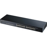 Zyxel GS1900-24 V2, Switch schwarz, lüfterlos