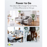 goobay USB-C PD GaN Dual-Schnelladegerät 30 W schwarz