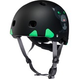 Affenzahn Fahrradhelm Panther schwarz/grün, S, 48 – 53 cm