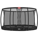 BERG Toys Trampolin Champion InGround, Fitnessgerät schwarz, rund, Durchmesser 380 cm, inkl. Sicherheitsnetz Comfort