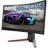 BenQ MOBIUZ EX3410R, Gaming-Monitor 86 cm (34 Zoll), schwarz, WQHD, VA, Curved, AMD Free-Sync, HDR, 144Hz Panel