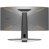 BenQ MOBIUZ EX3410R, Gaming-Monitor 86 cm (34 Zoll), schwarz, WQHD, VA, Curved, AMD Free-Sync, HDR, 144Hz Panel