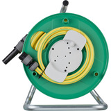Brennenstuhl Schlauchtrommel WS3220 Set, mit Schlauch grün/gelb, 20 Meter