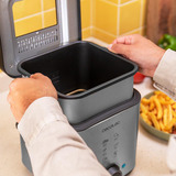 Cecotec Fritteuse CleanFry Advance 1500 Inox edelstahl, 900 Watt, Ölbehälter 1,5 Liter