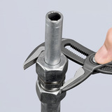 KNIPEX Cobra ES 87 51 180, 180mm, Rohr- / Wasserpumpen-Zange schwarz/rot, Wasserpumpenzange, 18-fach verstellbar