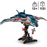 LEGO 76325 Marvel Super Heroes Avengers: Age of Ultron Quinjet, Konstruktionsspielzeug 