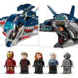 LEGO 76325 Marvel Super Heroes Avengers: Age of Ultron Quinjet, Konstruktionsspielzeug 