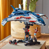 LEGO 76325 Marvel Super Heroes Avengers: Age of Ultron Quinjet, Konstruktionsspielzeug 